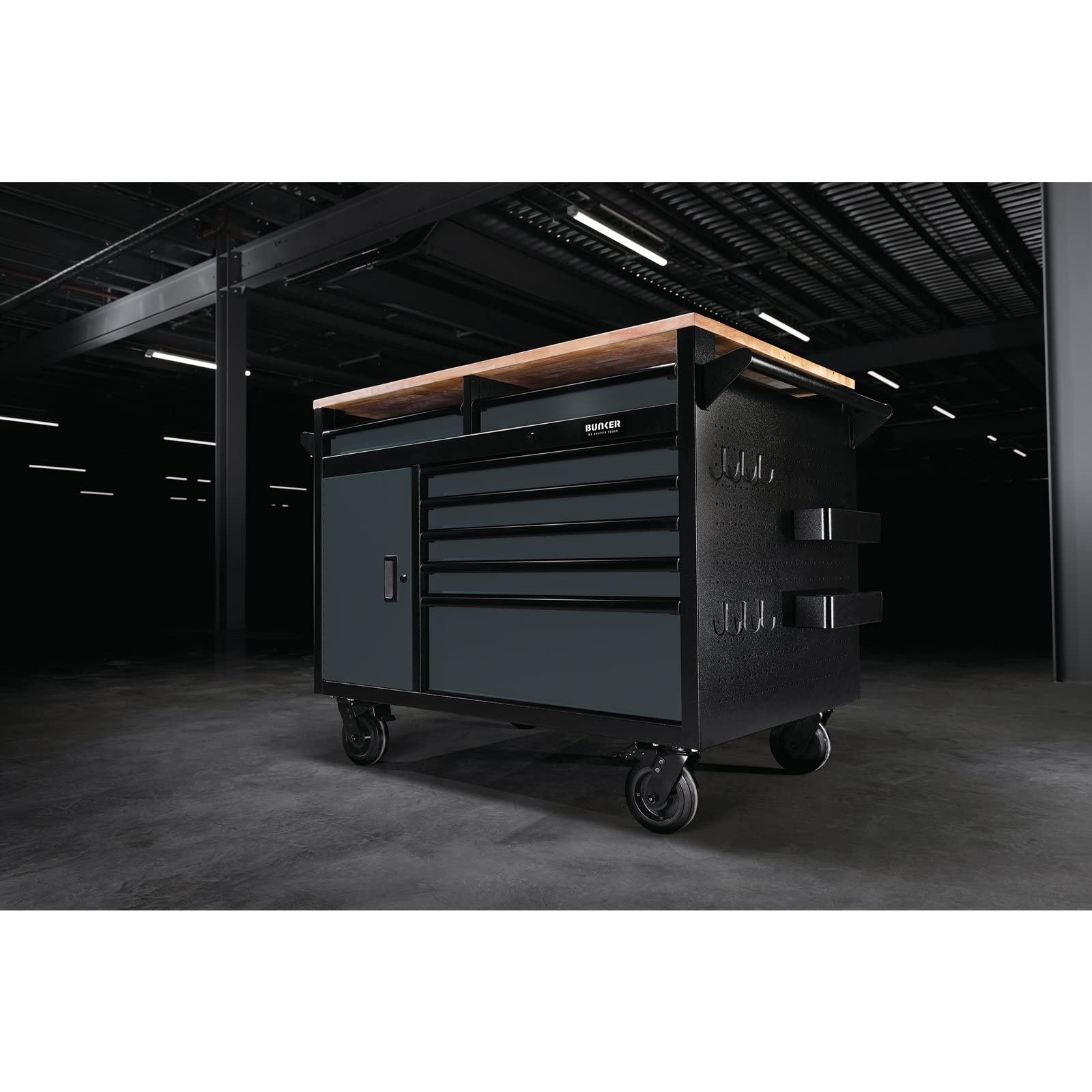 BUNKER 08251 Multi-Functional Workbench Roller Tool Cabinet, 14