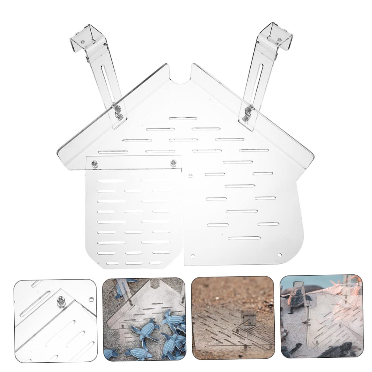 POPETPOP 3pezzi per Tartarughe Rampetta Resistente all per Basking Accessorio per Acquari e Terrari per Tartarughe Acquatiche e Rettili