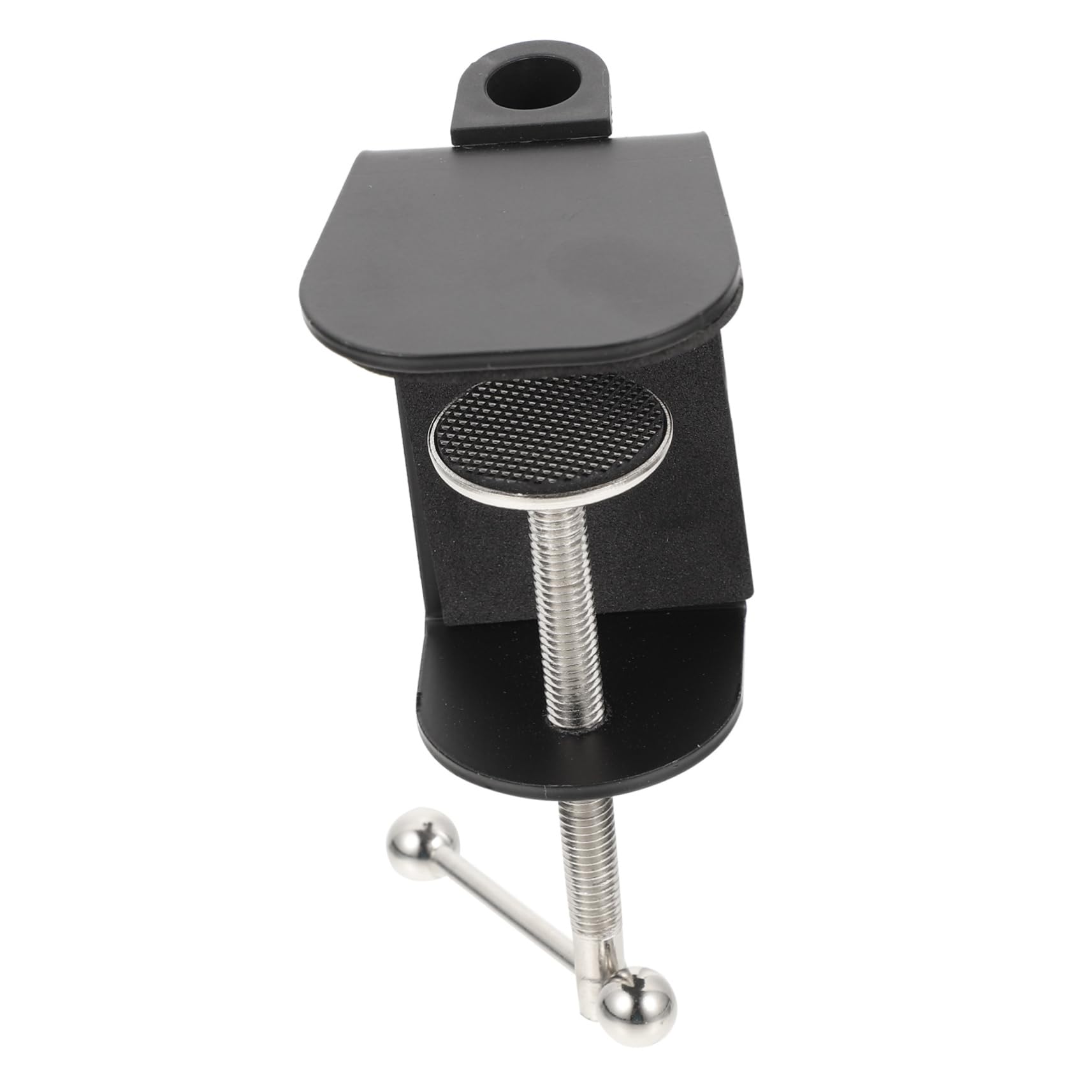 Kisangel Sturdy Desk Lamp Clip for Mic Stand Table Mount Clamp Adjusted Bracket Metal Home Accessory