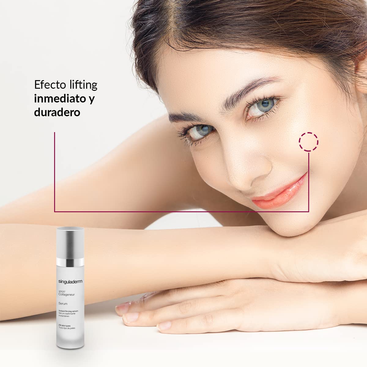 PRIMADERM– XPERT Collageneur Sérum 50 ml | Efecto Lifting Inmediato | Sérum Antiedad y Reductor de Arrugas | Estimula Colágeno, Elastina y Ácido Hialurónico | Piel Firme, Suave y Luminosa