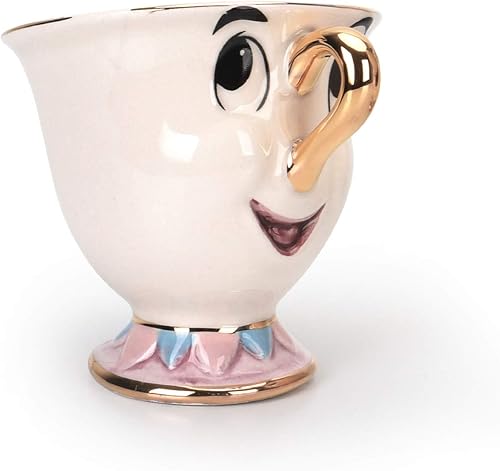 Miniatura 2 de GZHaiTuoSi Dibujos animados nueva belleza y la bestia tetera taza de té de la señora potts chip taza de té un conjunto encantador y conjunto