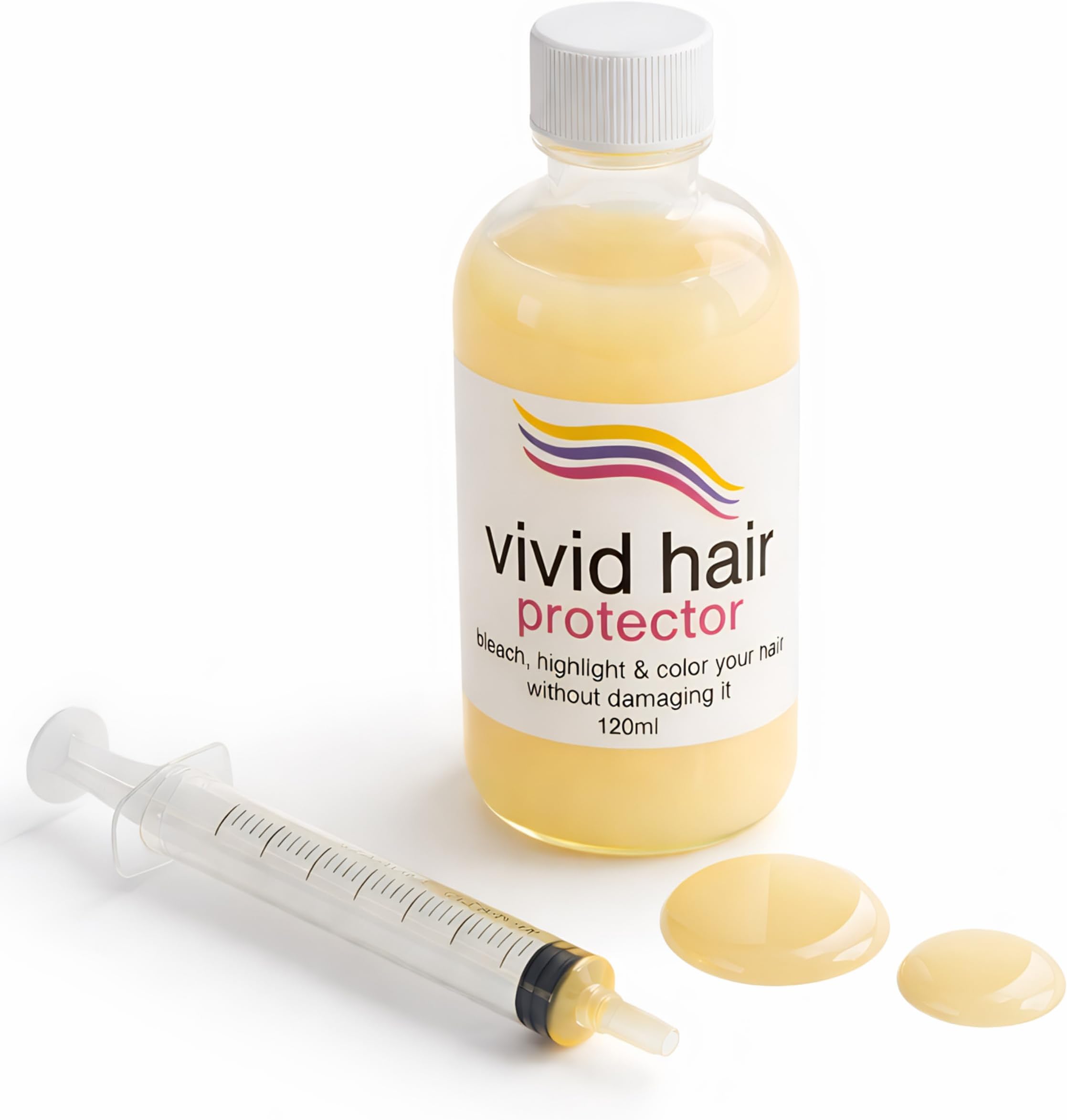 INVERTO VIVID HAIR Color Protector Perfector 120gram Prevent Hair Bleaching, Highlighting Coloring Damage From the Start safe for all blondes, vivid, bright & dark colors