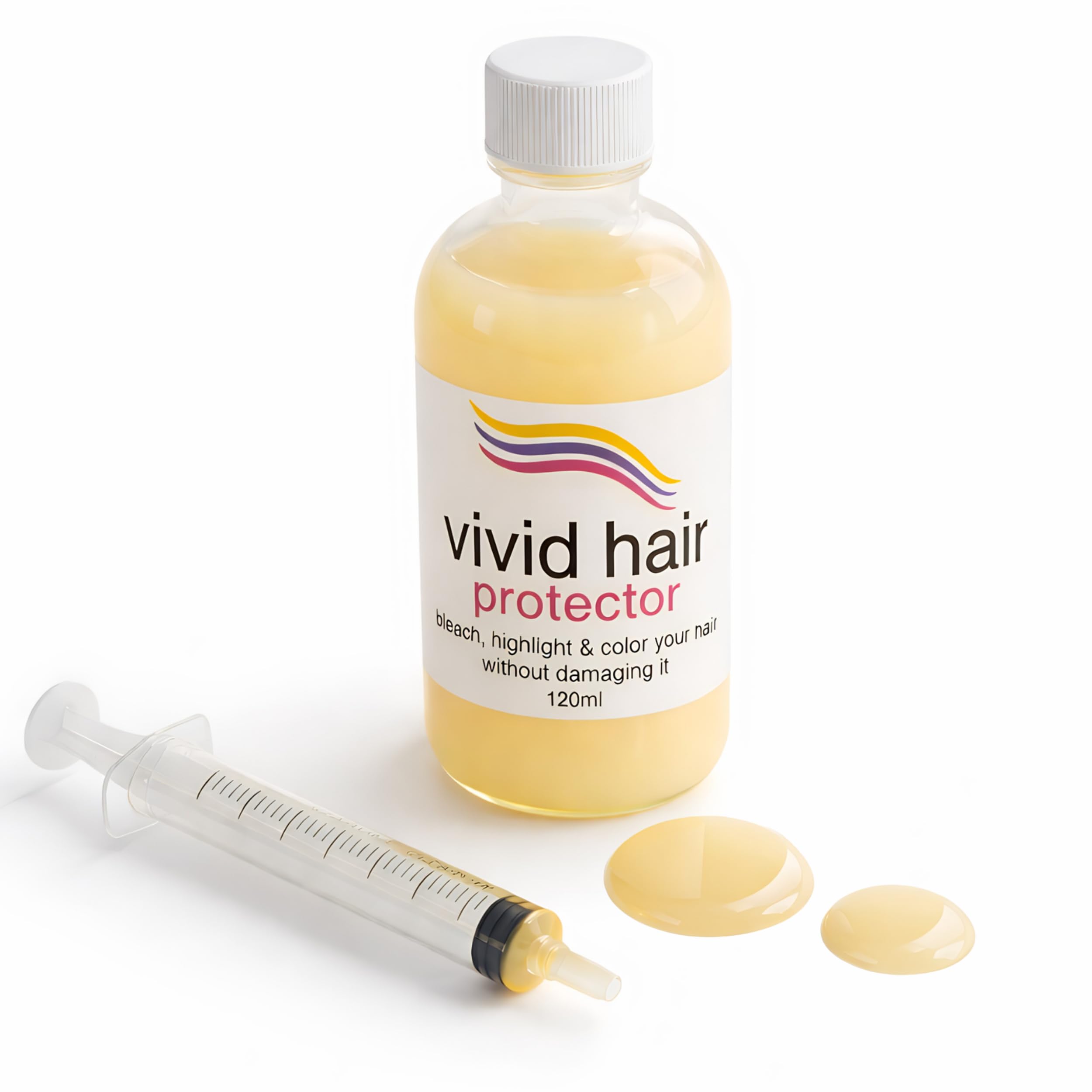 INVERTO VIVID HAIR Color Protector Perfector Prevent Hair Bleaching, Highlighting Coloring Damage From the Start safe for all blondes, vivid, bright &