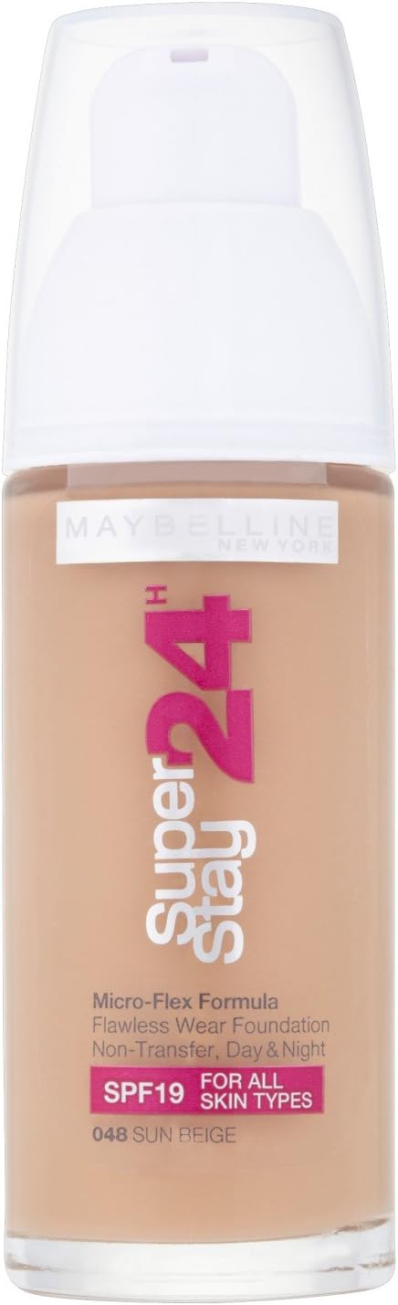 Maybelline SuperStay24H Liquid Foundation 048 Sun Beige 30ml