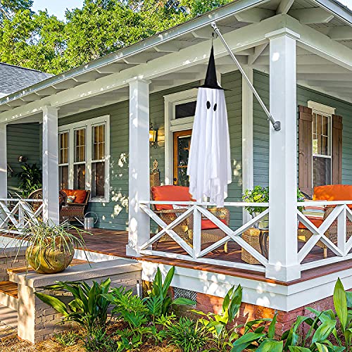 46" Halloween Ghost Pendant Ornament , Cute Flying Ghost For Front Yard, Haunted House And Halloween Party #TOP3