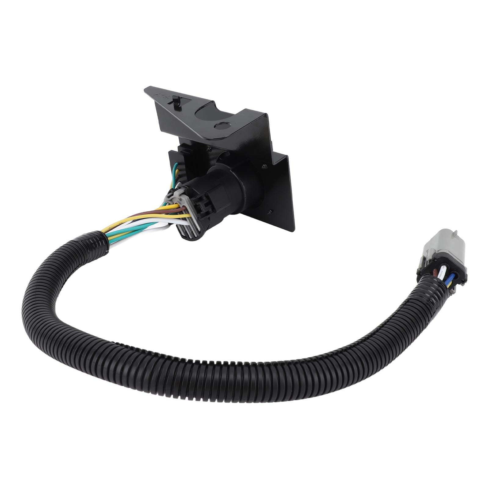 Aramox Arnés de Cables para Remolque de Remolque, Material ABS Duradero, Conexión de de 4 y 7 Pines para F-450 Super Duty y F-550 Super Duty