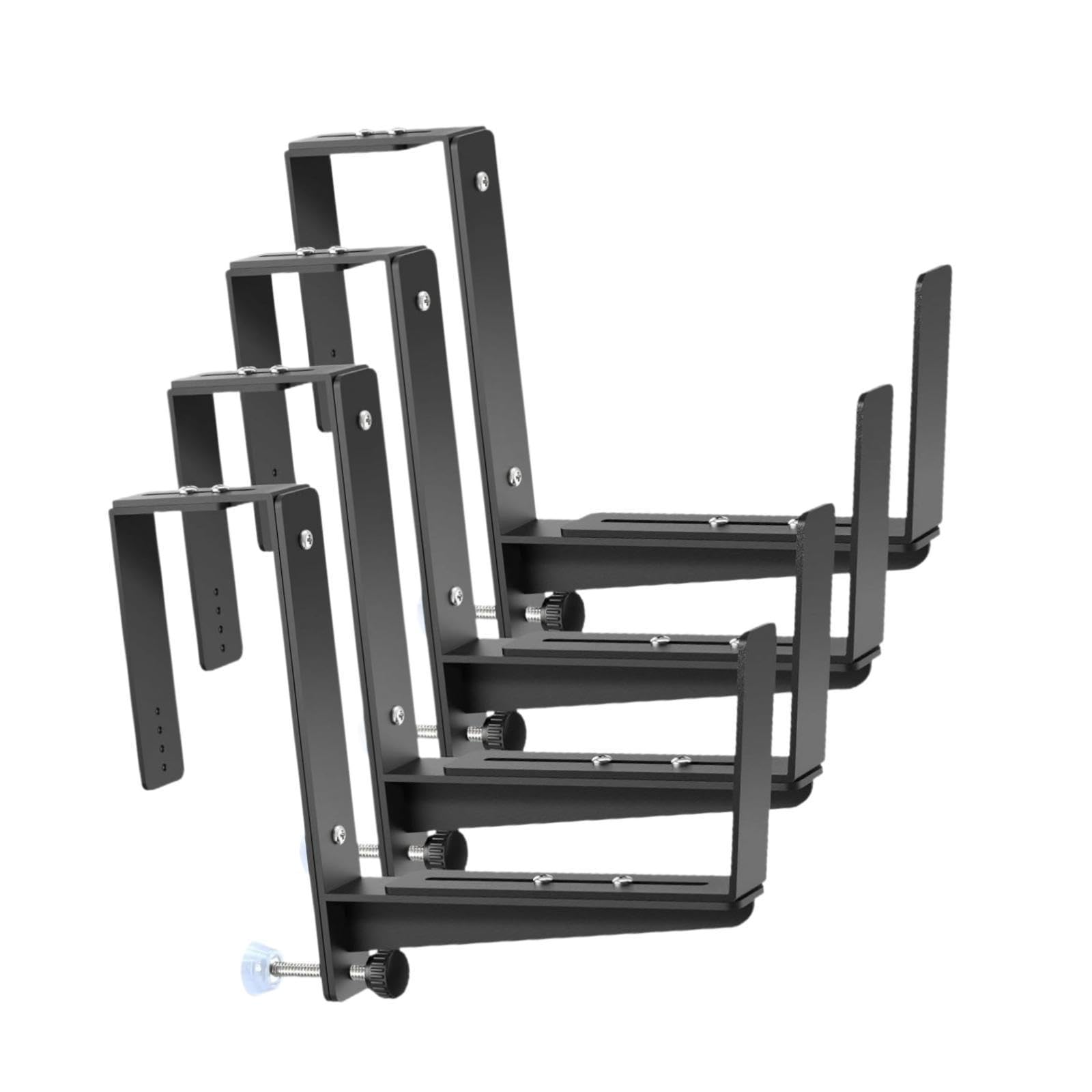 Sharplace Lot 4 Supports pour Pots Fleurs, jardinières suspendues pour Balcon ou Balcon.