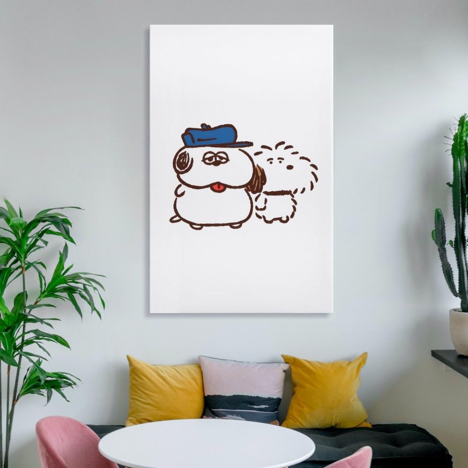 Amazon.co.jp: スヌーピー オラフ アートポスター 飾り絵 かわいい