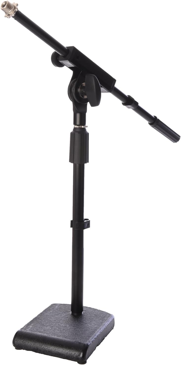 LyxPro KDS1 Kick Drum Mic Stand, Low Profile Height adjustable