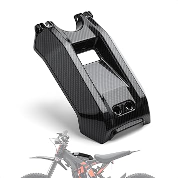 LKV Surron Battery Cover for Sur Ron Light Bee X/S Segway Electric Dirt Bike, Motorcycle Carbon Fiber Battery Protector Guards, Waterproof Anti-Collision Cover, Easy Install