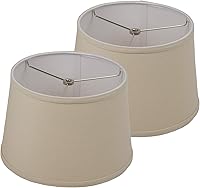 Vista 23 de FenchelShades.com - Juego de 2 pantallas de lámpara de 10 pulgadas de diámetro superior x 12 pulgadas de diámetro inferior x 8 pulgadas de altura