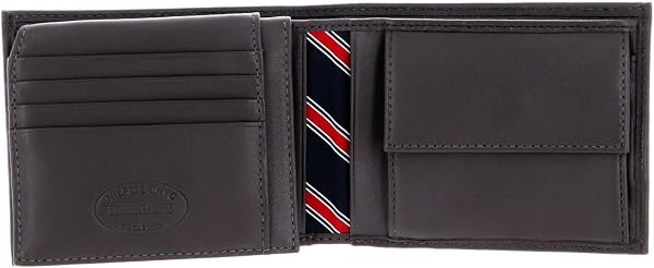 Tommy Hilfiger Uomo Portafoglio Eton con Scomparto Monete - 1