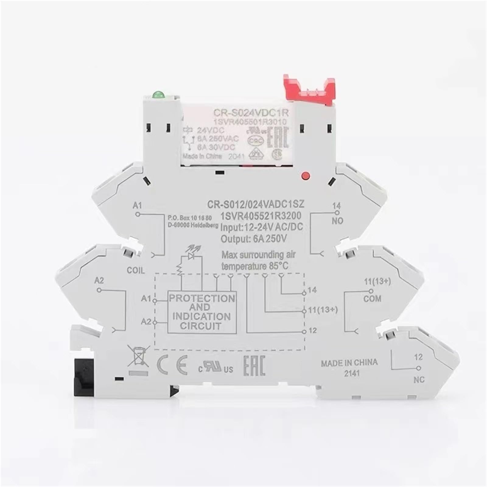 CR-S Schnittstellenrelais CR-S024VADC1CRS CR-S024VADC1CRZ CR-S024VDC1R CR-SJB20-BLUE CR-SJB20-RED