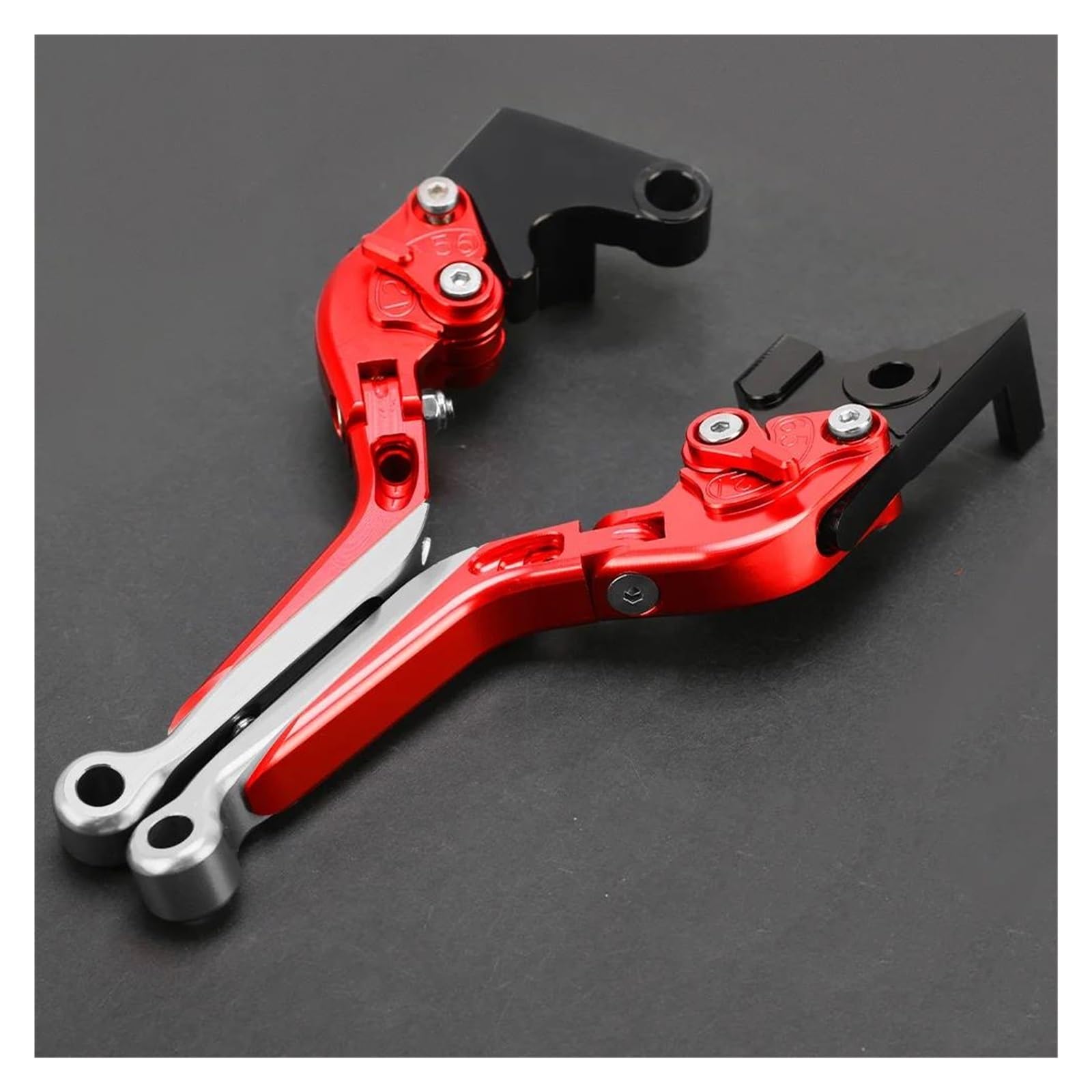 MRBVHGPKUT Motorcycle Brake Clutch Motorcycle Brake Clutch Levers Control Handles Adjustable for CB1300 SC30 X4 SC38 CB1000 1993-2000(P)