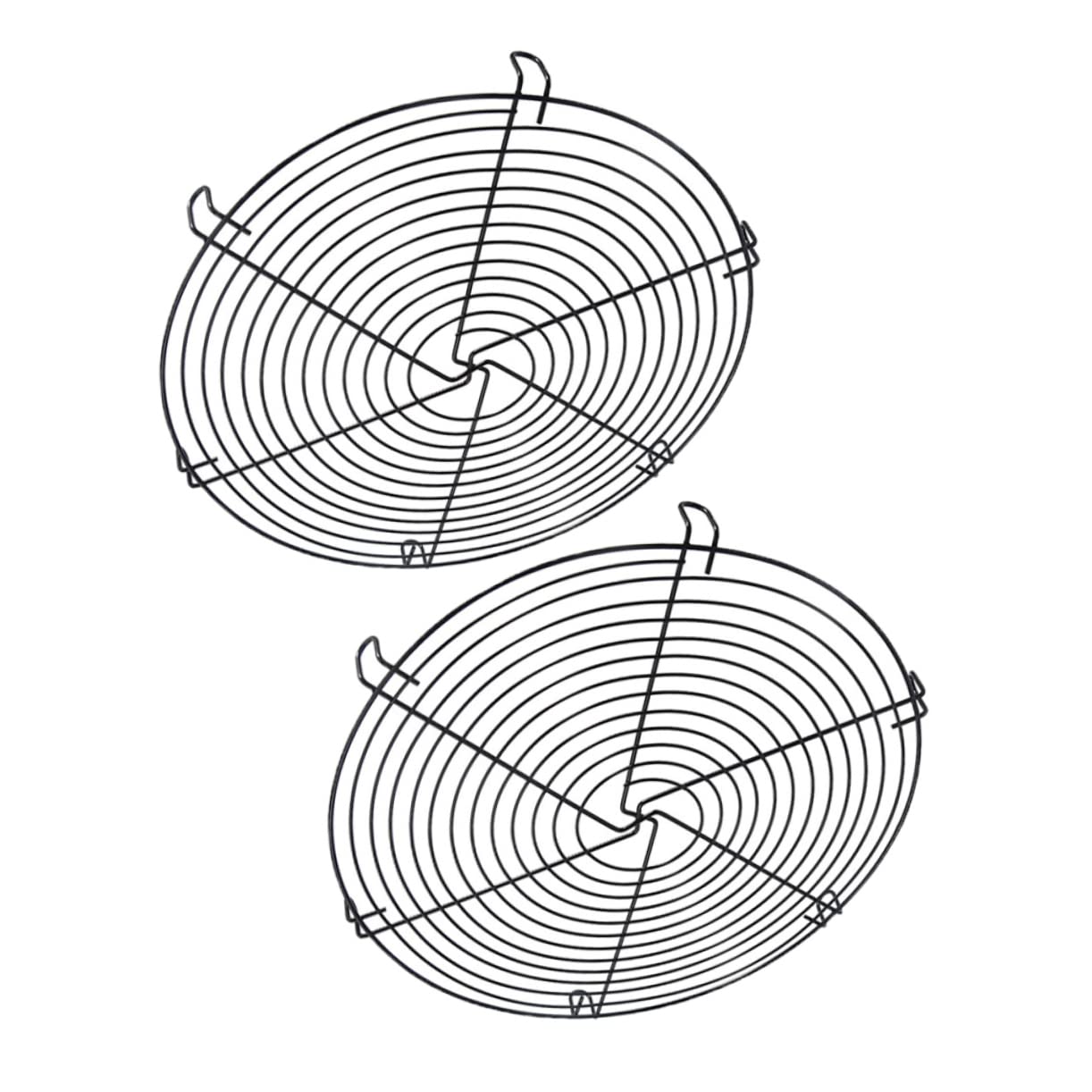 SOLUSTRE 2Pcs Heavy Duty Baking Cooling Rack Cooling Mesh for Cakes Cookies Desserts Stable Easy to Clean for Ovens Air Fryers