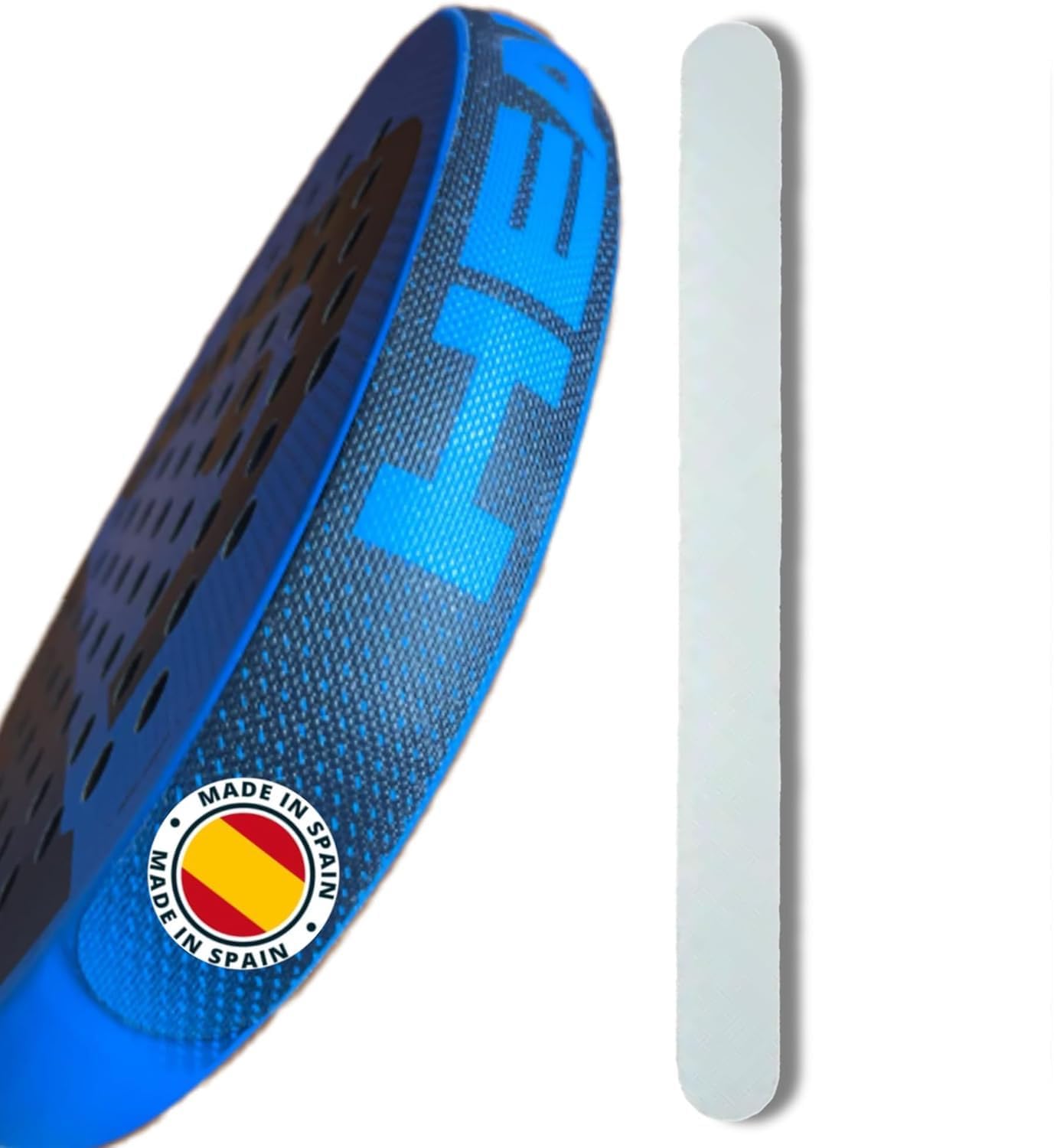 ZRZ Sports Rugged Silicone Padel Racquet Protector (Basic Translucent)