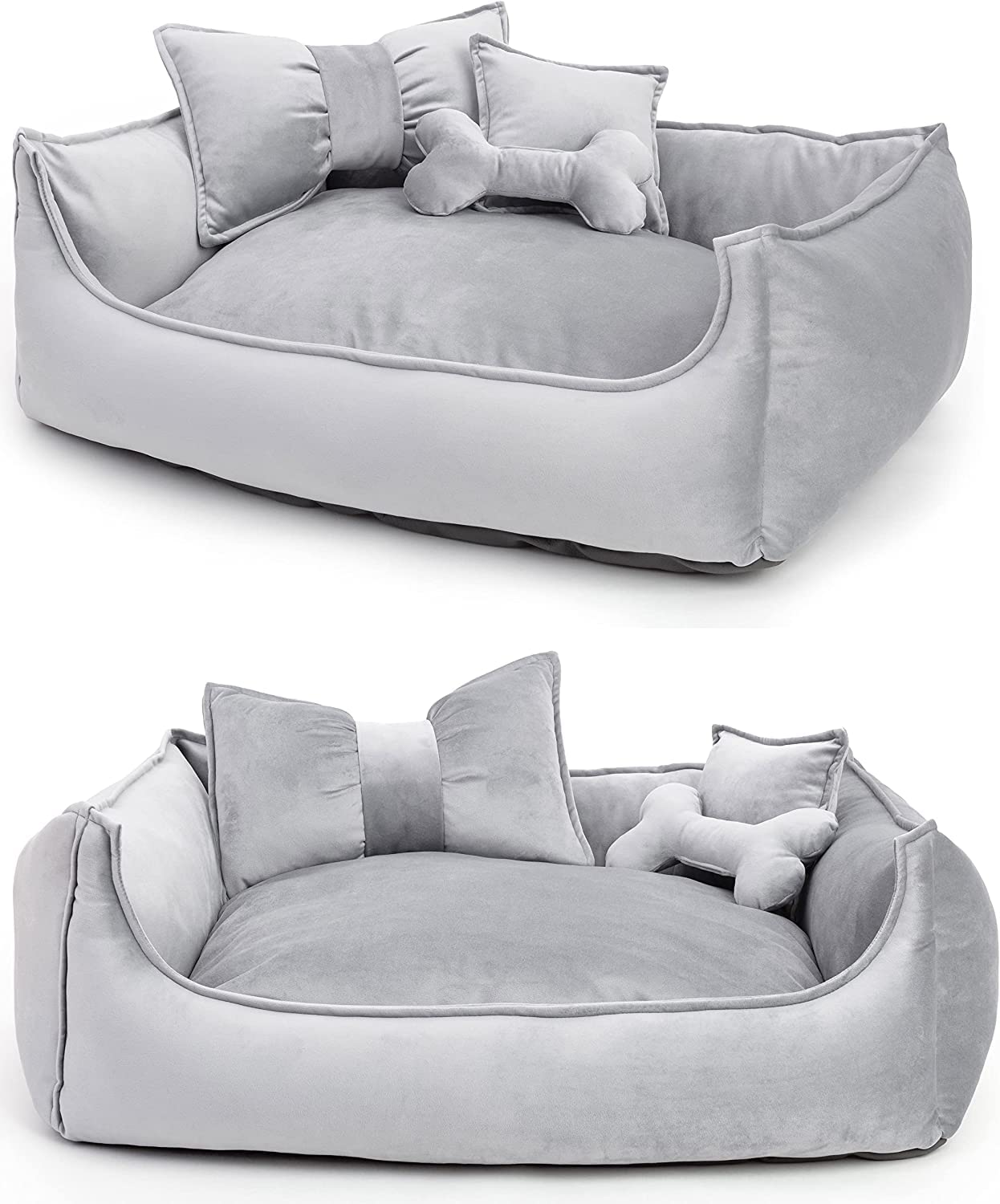 ROYALS RORE Dog Bed Soft Washable Dog Bed for Small | Medium | Large | Extra Large | XL | L | XXL | XXXL | Cats | Puppy | Pet | Dogs Bed | (S) (B0BY5BNBP9) Amazon Price History, Amazon Price Tracker