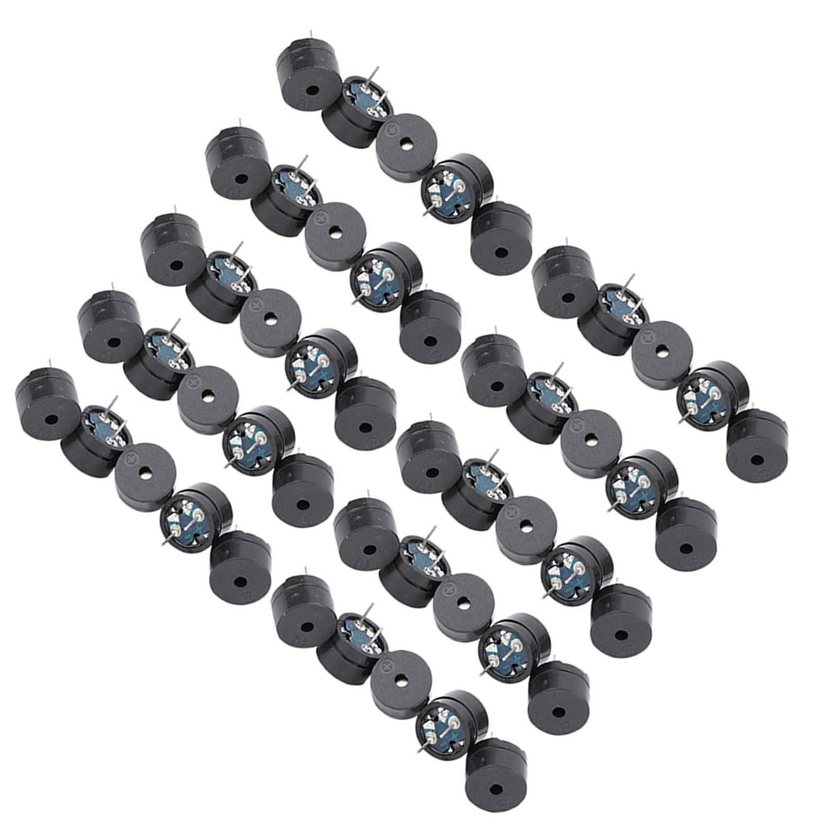 Wakects 50 Stück Passive Summer - Elektromagnetische Signalgeber 16 Ohm Für Elektronikprojekte