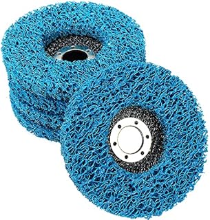 5 Pack 115mm Stripping Wheel Poly Strip Discs for 4.5inch Angle Grinder | Removal Paint, Oxidation and Rust | Fiberglass Metal Coating and Welds Easy Cleaning Grinding Remover Wheel