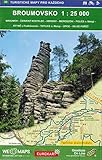  Wanderkarte Braunauer Bergland / Broumovsko
