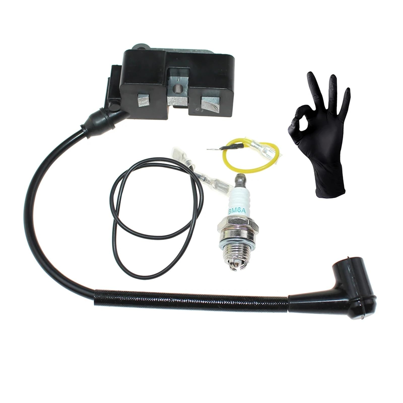 KHYTY3 Ignition Coil Fits for Husqrvan 334T 335XPT 336 338XPT 339XPT 340 340e 345 345e 346XP 346XPG 350 351 353 357 357XP 359 455 455E 460