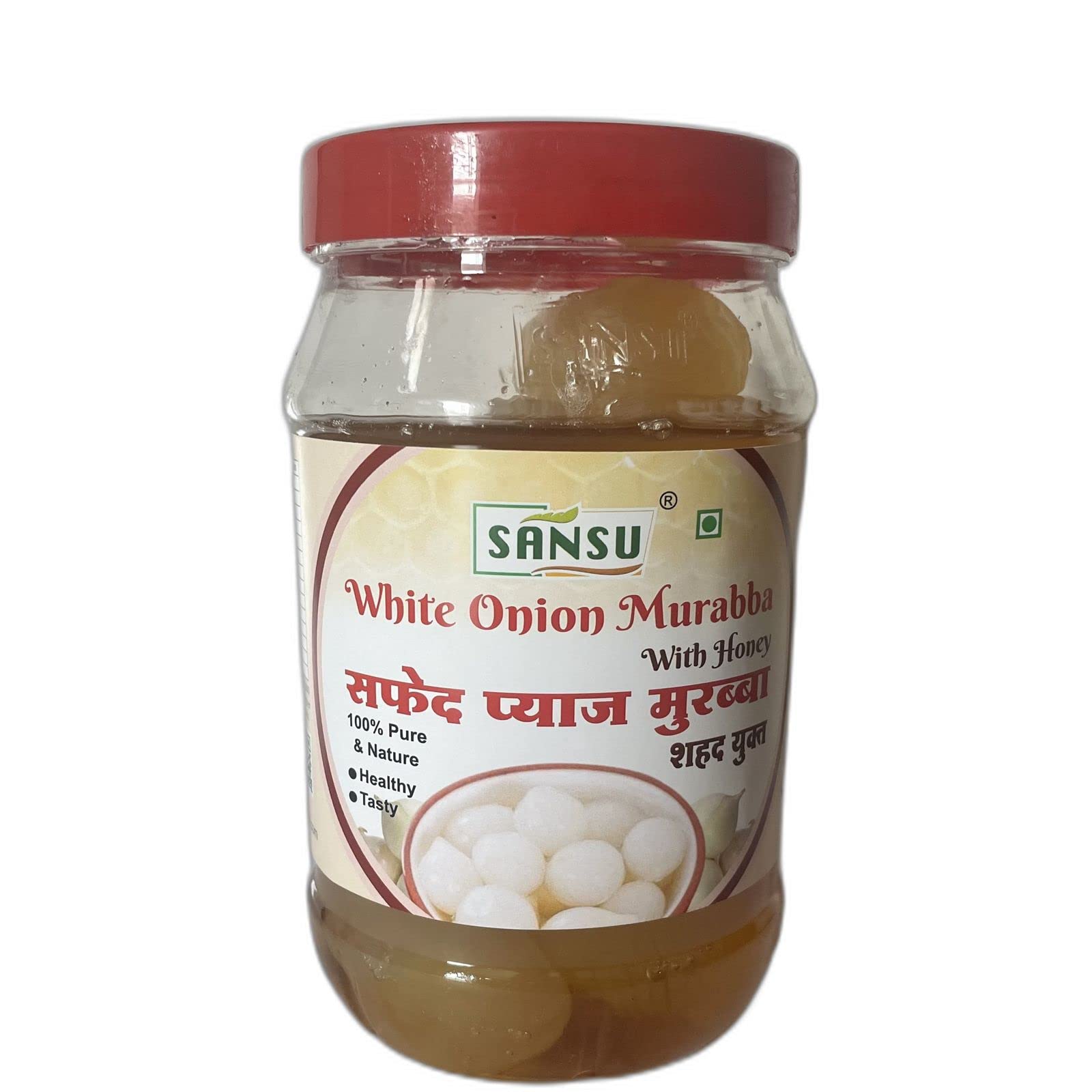 SANSU Homemade Organic White Onion Murabba with Honey" Good for Health | Natural Immunity Booster | (500 Gram) (B09VQSL4LR) Amazon Price History, Amazon Price Tracker