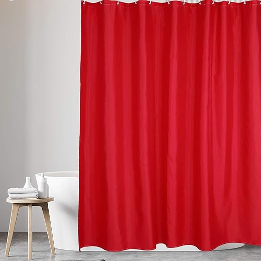 Water Repellent Fabric Shower Curtain or Liner