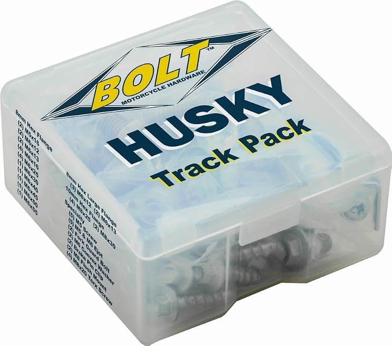 Kit de Parafusos e Fixadores para Chassi Husqvarna Bolt Motorcycle Hardware HSKTP – 48 peças