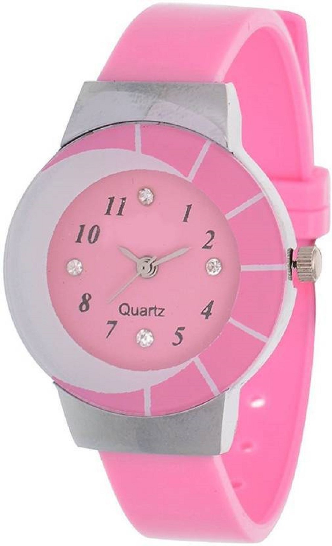 Rishiv Quartz Movement Round Analogue Pink Dial Girls Wrist Watch (B07F28P1YJ) Amazon Price History, Amazon Price Tracker