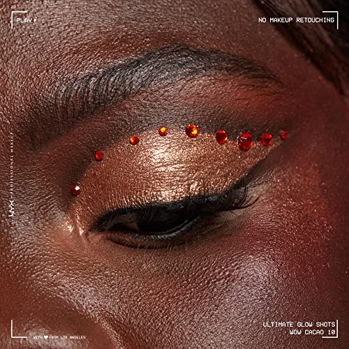 NYX PROFESSIONAL MAKEUP Ultimate Glow Shots, Liquid Eyeshadow, Long-Lasting Shimmer Eye Shadow with Vitamin C - Wow Cacao - image 6