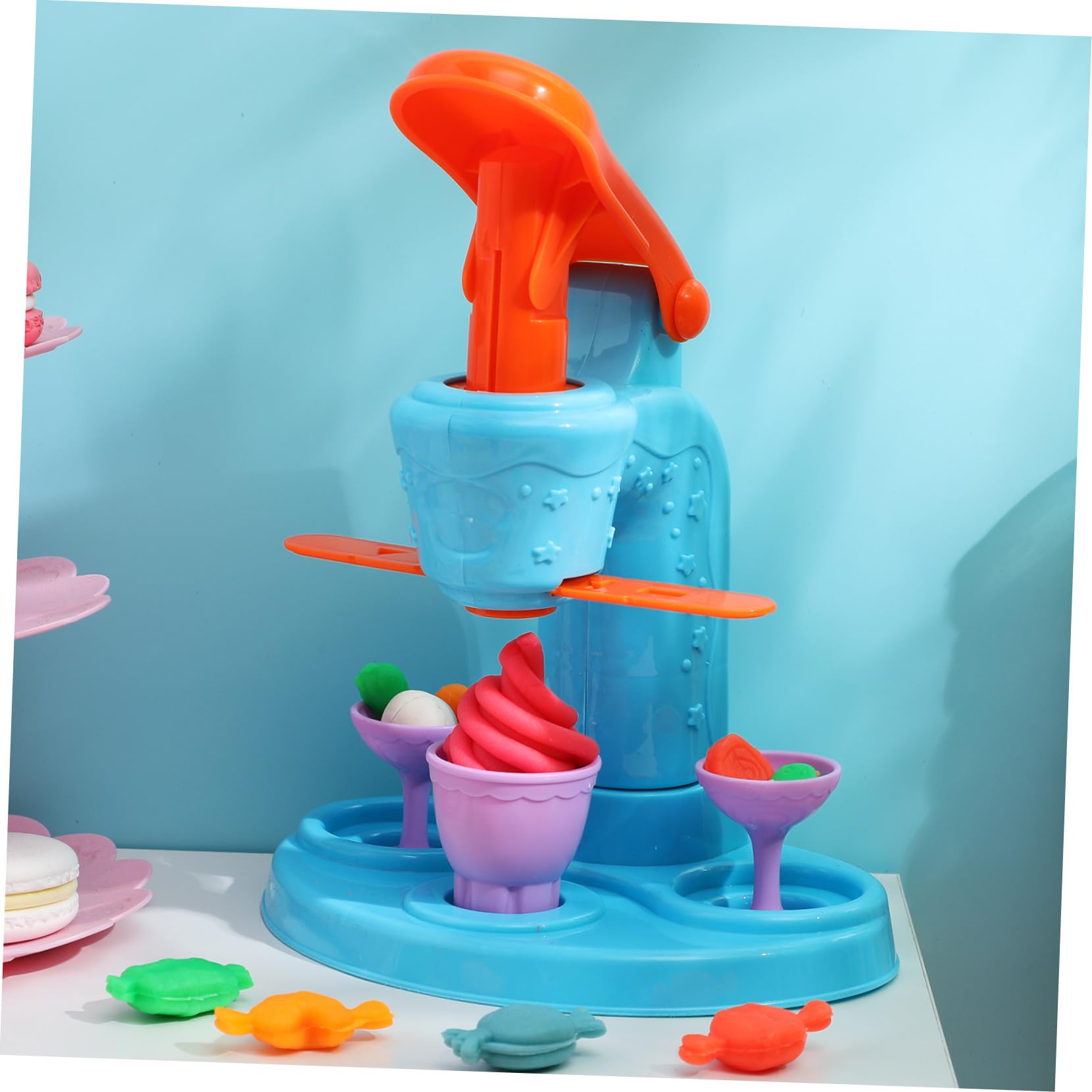 GALPADA Set di Accessori per Giocattoli da Cucina per Bambini 51 Pezzi in Abs Design Multifunzionale per Gioco Educativo e Divertente Durante le Festività