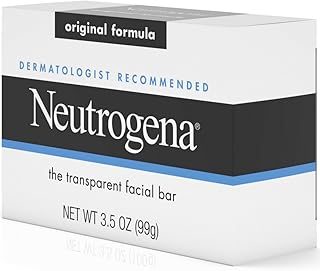 Neutrogena The Transparent Facial Bar Original Formula, 3.50 oz (Pack of 12)