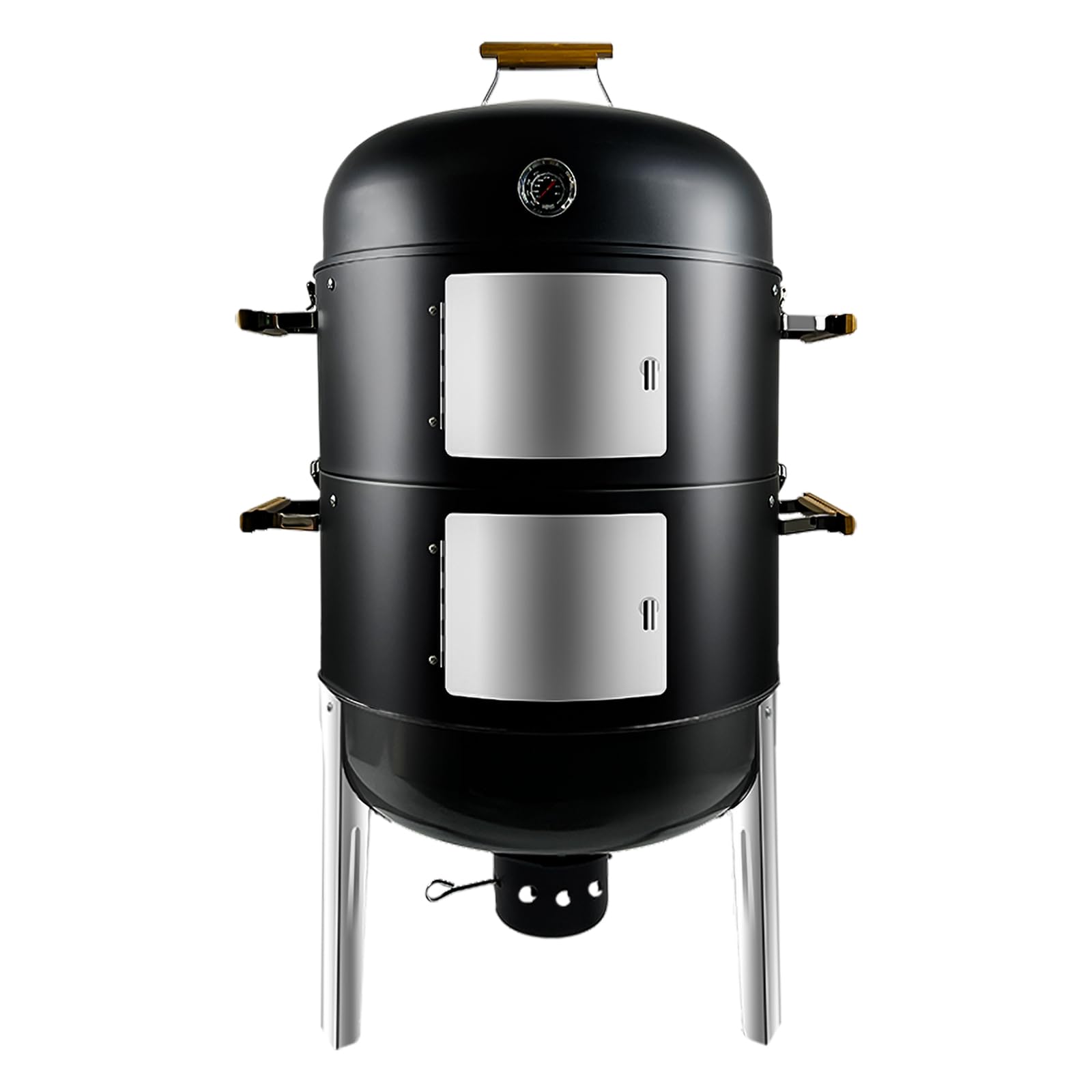 Realcook Vertical Charcoal Smoker 20.5 Inch