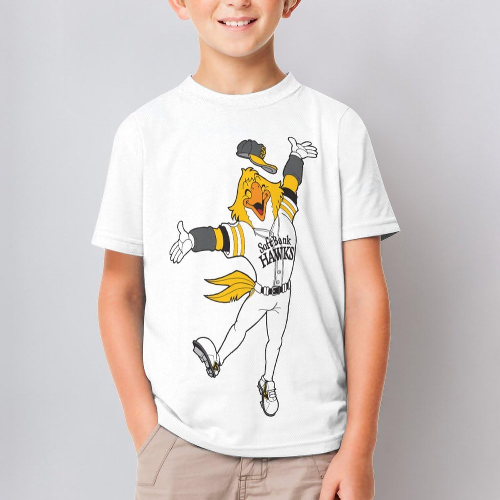 Amazon.co.jp: 子供 Tシャツ 福岡ソフトバンクホークス 女の子 男の子 