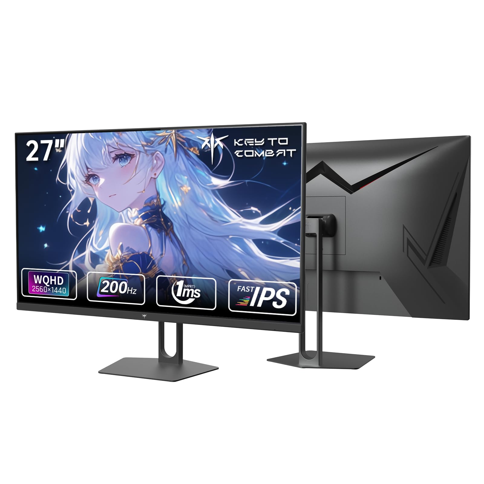 KEYTO COMBAT 27インチ WQHD 100Hz IPS Amazon.co.jp: KEY TO COMBAT 27インチ WQHD 240Hz ゲーミングモニター