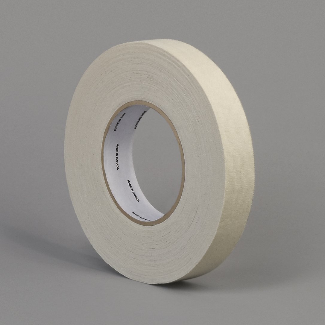 Ruban adhésif revêtement coton simple blanc TapeCase 175