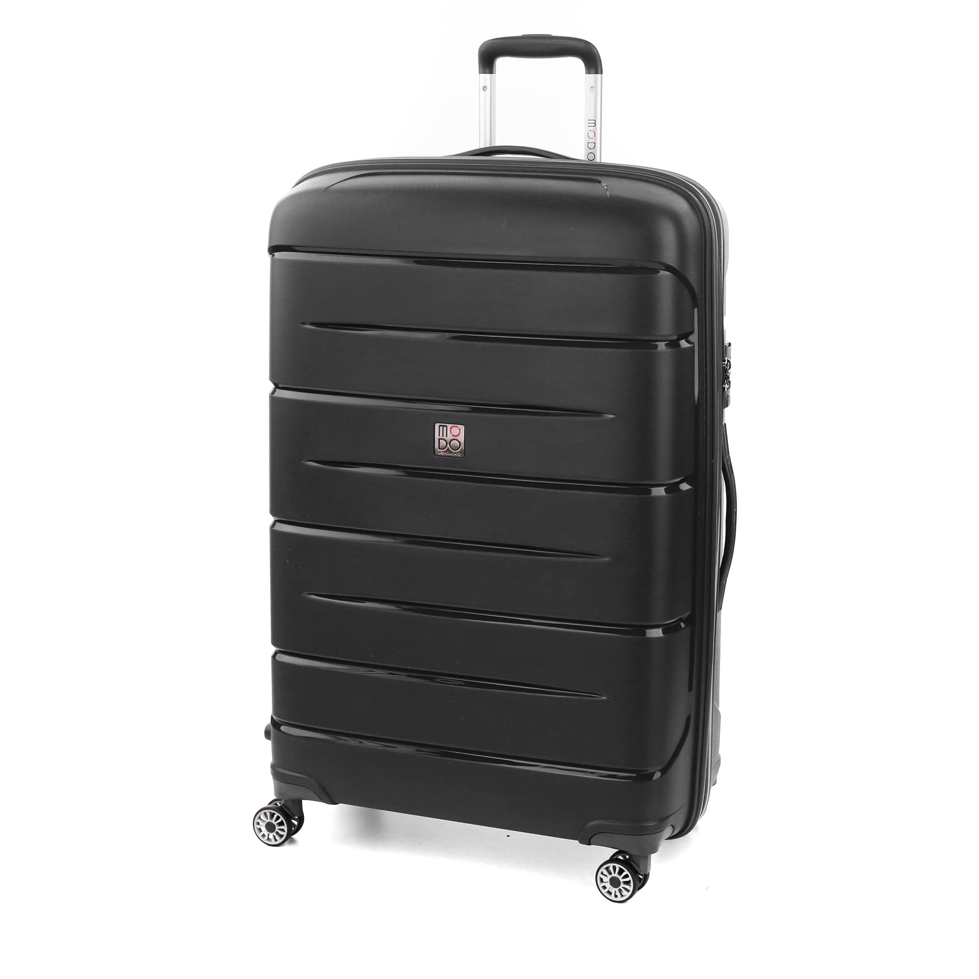 MODO by Roncato Large Spinner 79 Cm Hard Shell 4 wheels Starlight 2.0, 116 Lt - 79x50x29 cm, Lightweight, Internal Organizer, TSA Combination Lock, Water dust and impact resistant, Warranty 2 years