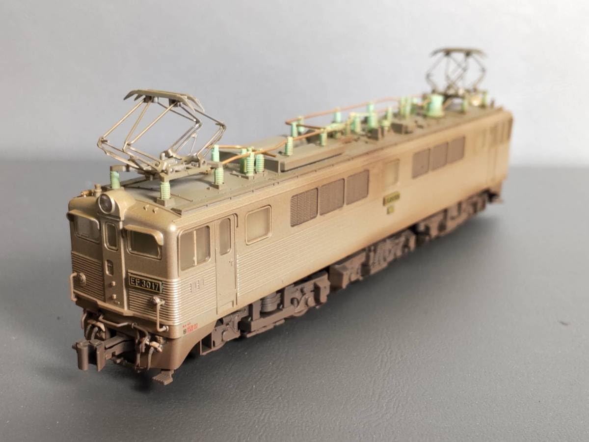 【加工】 KATO 3073 EF30 エアホース付き Amazon.co.jp: 加工品 KATO 3073 EF30 ウェザリング加工品 17号機 Re