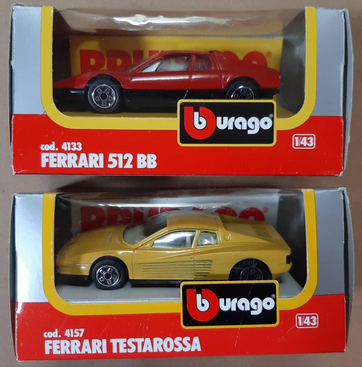 Amazon | 1/43 ブラーゴ フェラーリ テスタロッサ ／ フェラーリ