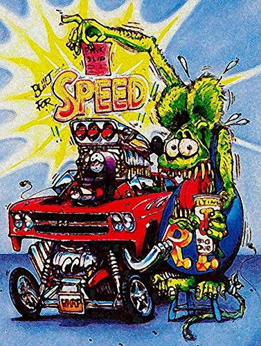 Amazon.com: American Collectibles Rat Fink Built for Speed, Retro