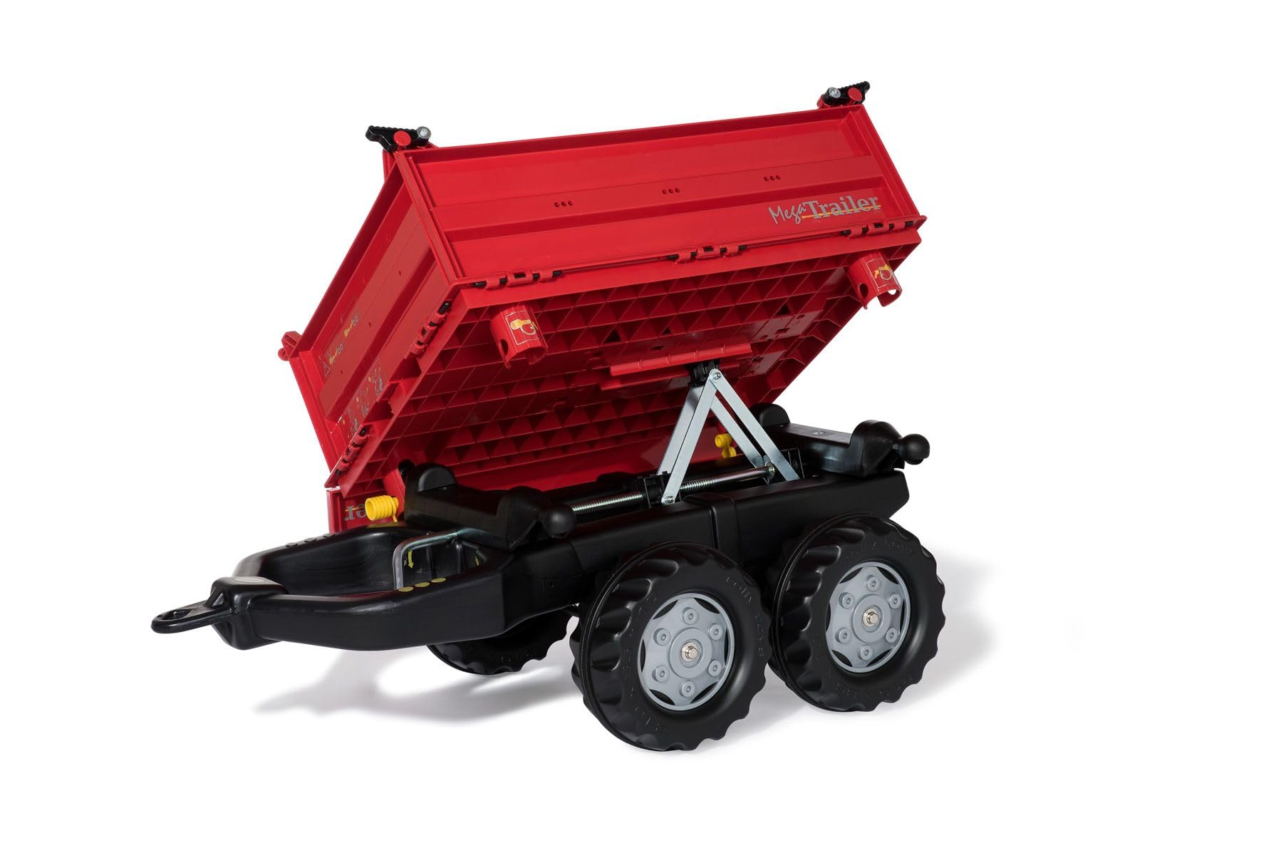 ROLLY TOYS Rimorchio MegaTrailer Rosso 88x45x47 123018