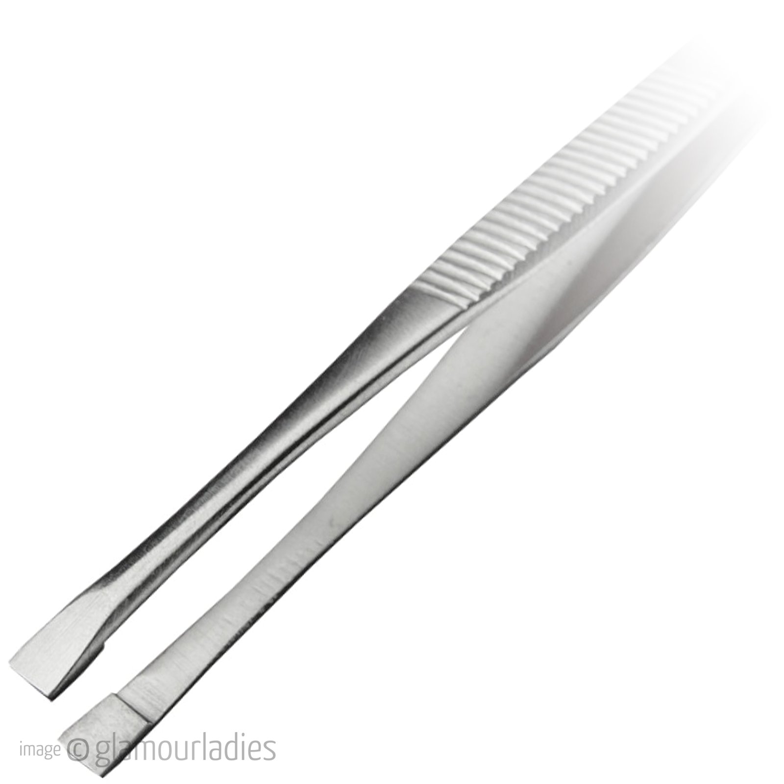 Hive Of Beauty Salon Pro Implements Tweezers - Straight & Stainless Steel