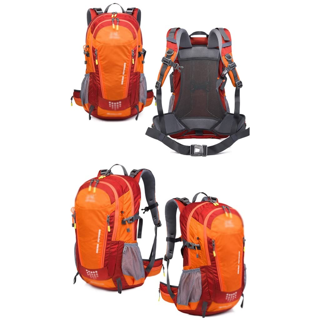 Zaino da Campeggio da 40 Litri Zaino da Escursionismo da Viaggio Borsa da Esterno con parapioggia(C)