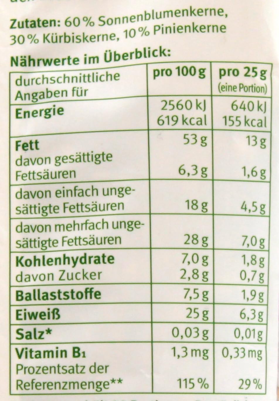 Kluth Salatveredler mit Pinienkerne, 5er Pack (5 x 500g)