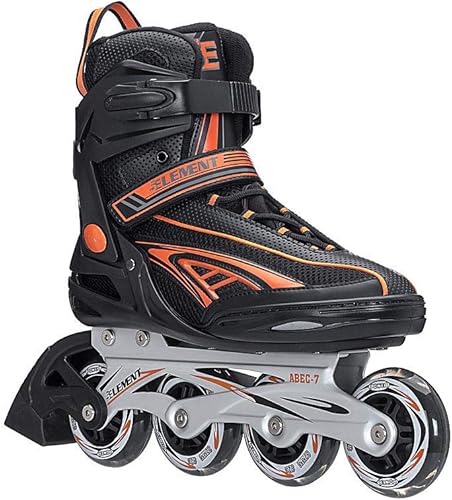 Miniatura 6 de Panther - Patines en línea para hombre con correa ajustable, ruedas de 3.228 in, ajuste suave para comodidad  Patines de larga distancia Roller