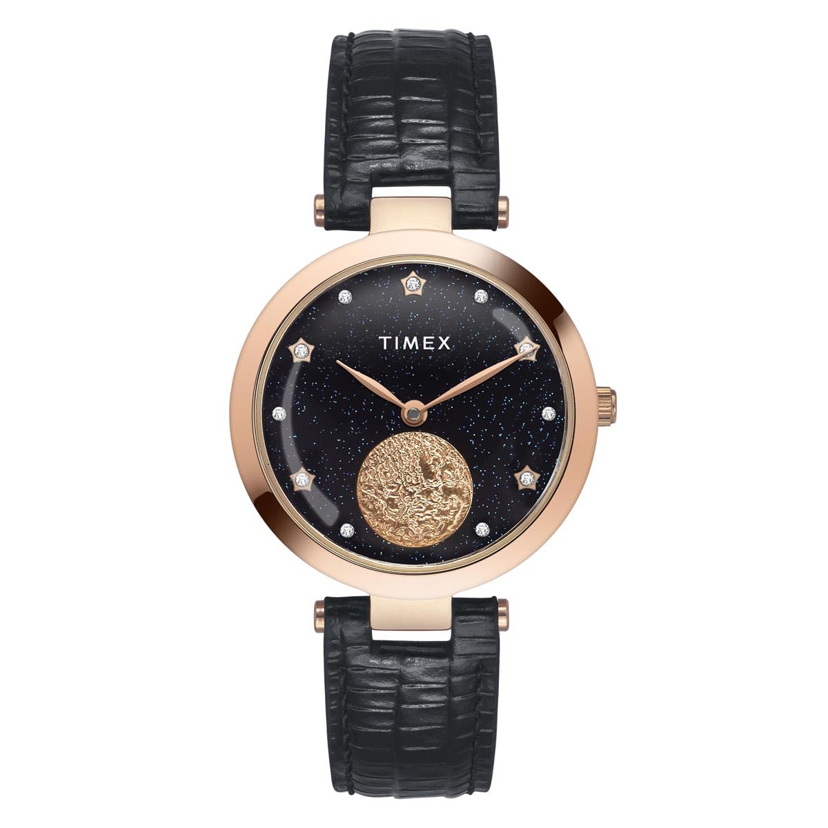 TIMEX Women Black Round Dial Analog Watch - TWEL19203 (B0D1CJVSSC) Amazon Price History, Amazon Price Tracker