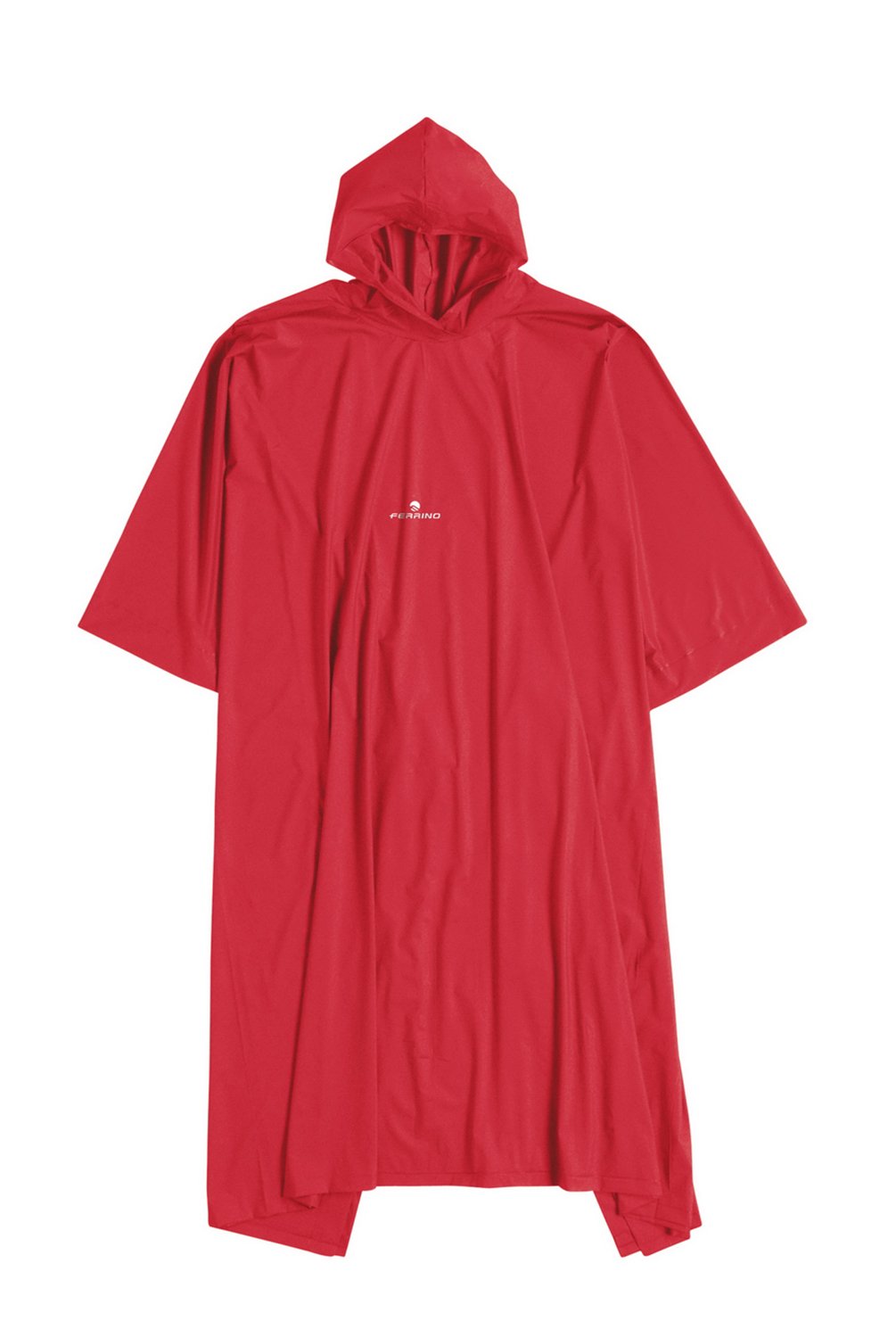 Ferrino Poncho Junior, Cape Waterproof, Men's, Poncho,Red,120 cm