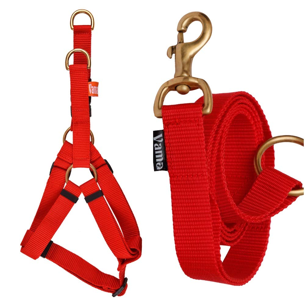 Vama Leathers Essential Leash and Body Harness Combo – Adjustable, Lightweight, Waterproof. Attractive Red.for Small Breeds and Young Ones. (B08WMB3JJQ) Amazon Price History, Amazon Price Tracker