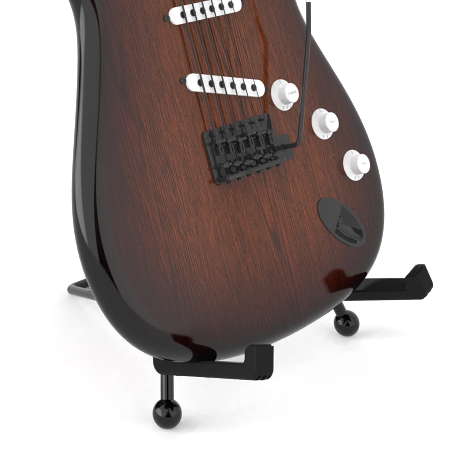 Zusammenklappbarer Gitarrenständer, Universal, Multi-Gitarrenständer, Gitarrenständer für akustische, elektrische Bässe und leichtes Musikinstrument
