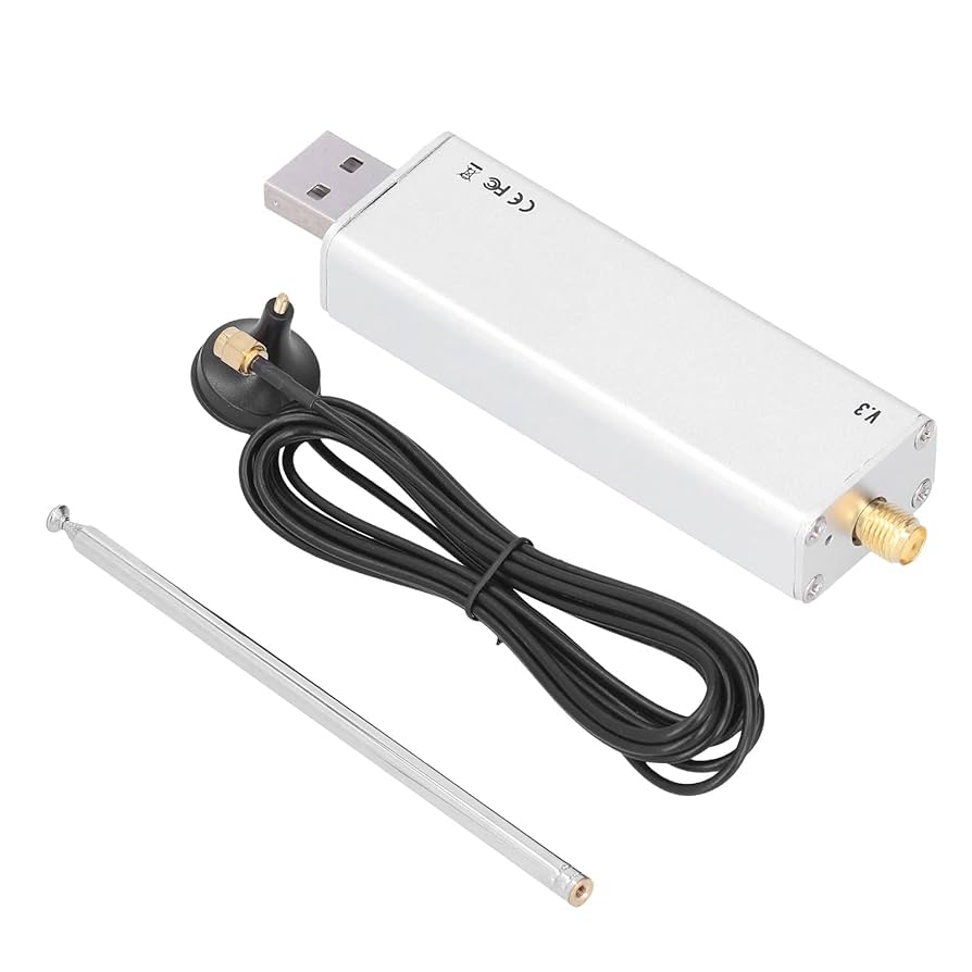 Amazon.co.jp: ソフトウェア無線アンテナ、RTL SDR R820T2 V3